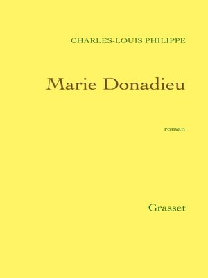 cover image of Marie Donadieu